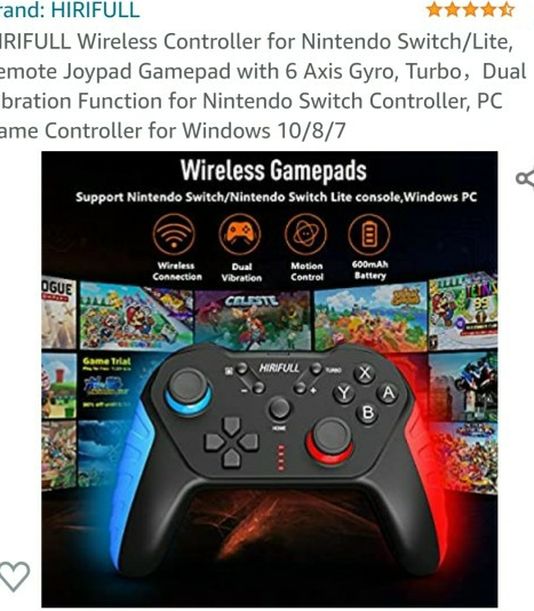 Wireless Gamepad and Controller