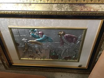 Nice Foil Painted Picture