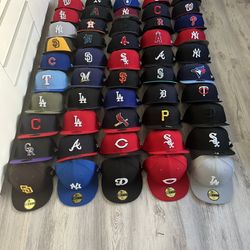 Mlb New Era Fitted Hats 🧢 42$ Each