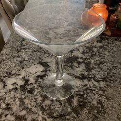 Giant Martini Glass Home Decor