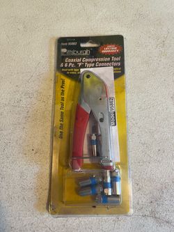 Pittsburgh coaxial compression tool