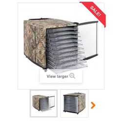 Magic Chef 10 Tray Food Dehydrator, Realtree Xtra Camo  