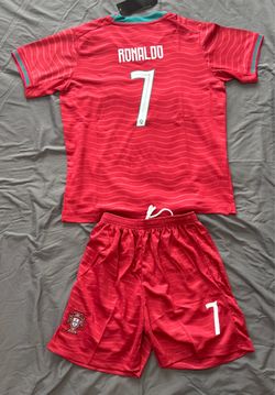 Portugal Ronaldo #7 Soccer Jersey and Shorts Set, $24 each set
