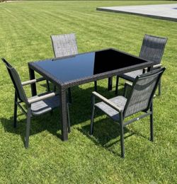Outdoor dining table set patio dining table set patio furniture brand new ✅🆕🚚🛺