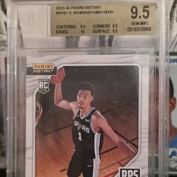 WEMBY ROOKIE cards Spurs Superstar