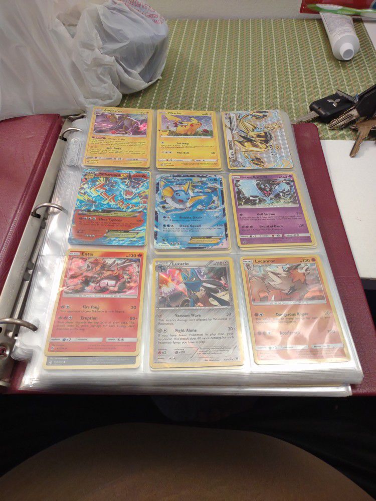 Over 150 Pokemon Cards