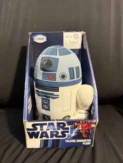 Star Wars R2-D2 Talking Plush – 8" – Original Box