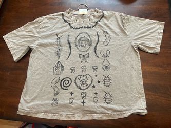 Lovebug Vintage Graphic Tee w/ Spiked Collar