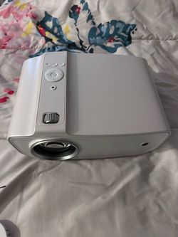 White Portable Home Projector