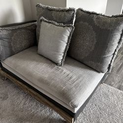 Grey Lounge Chair 