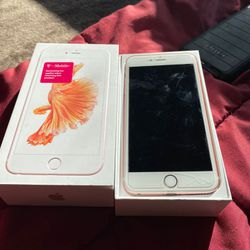 iPhone 6s Plus with Outer Box accessories.