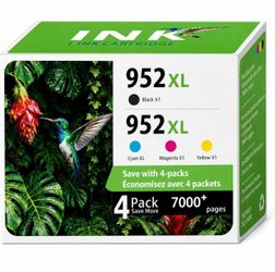 952XL Ink Cartridges Combo Pack for HP 952 XL