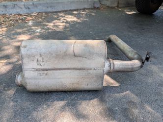 Flowmaster exhaust muffler came off a 1966 Ford mustang
