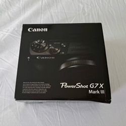 Canon PowerShot G7X Mark III Compact Camera