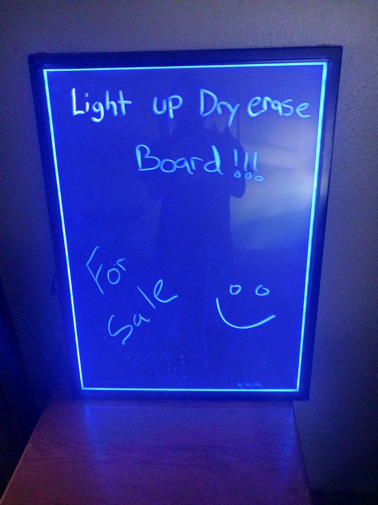 Light Up Dry Erase Board for Sale in Denver, CO - OfferUp