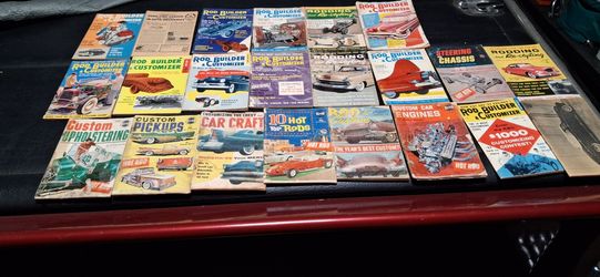 1950's car magazines