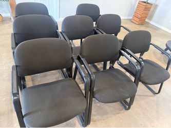 Set of 8 Office / Reception Chairs