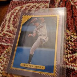 Chipper Jones Baseball Cards Lot 
