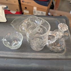 Fancy Glass Kitchen Lot
