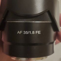 Rokinon 35mm 1.8 for sony E-Mount