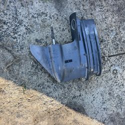 Yamaha 150 Outboard Lower Unit With Adapter Plate 