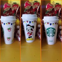 Minnie Mouse starbucks coffee cup