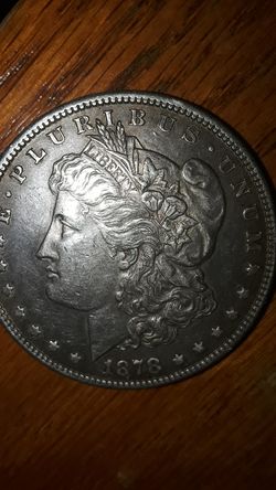 Rare 1878 S Vam Morgan dollar