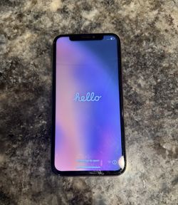Black iPhone X