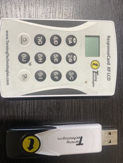 Response Card RF LCD