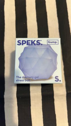 Speks Gump Memory Gel Stress Ball blue