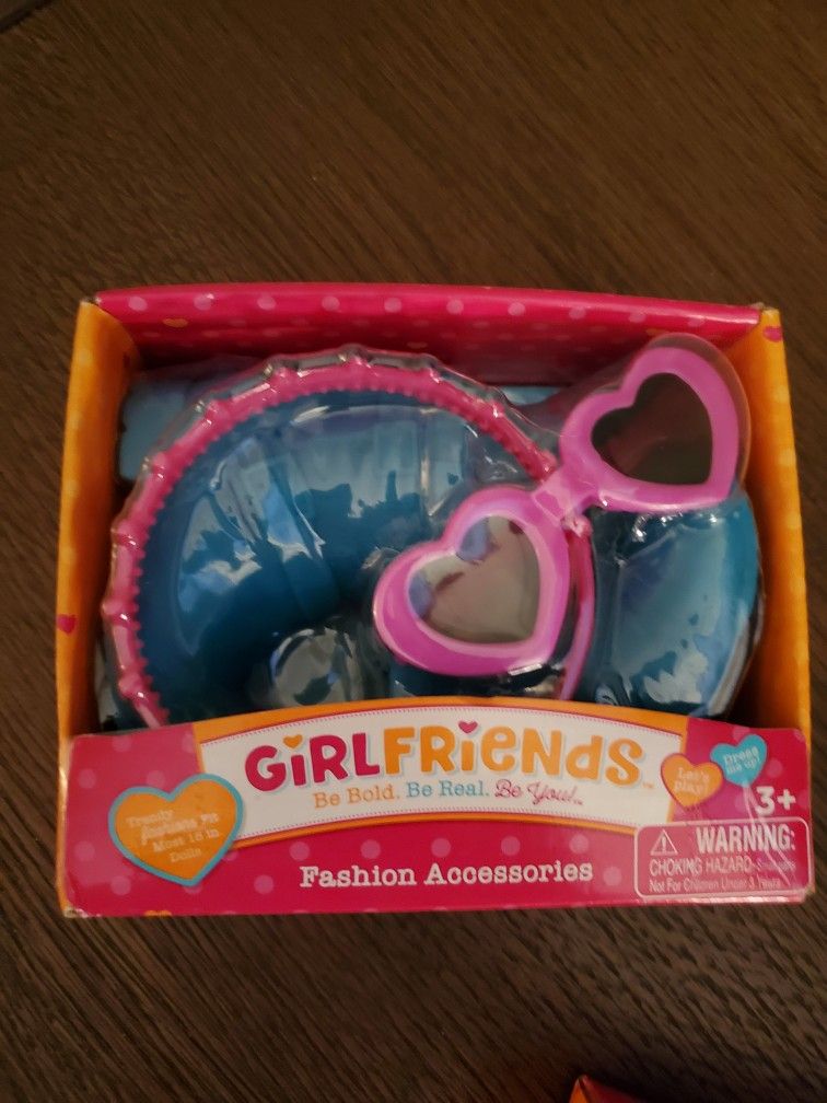 Girl Friend Doll Accessories, 18 Inch Dl. Ag Or Og Doll Size, New