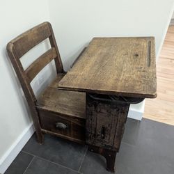 antique child desk!