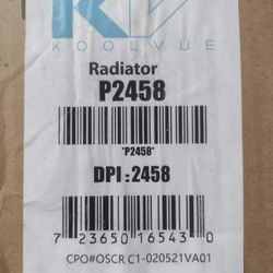 2005 Chevy Trailblazer Radiator 