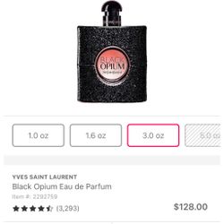 Ysl Black Opium