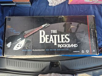 Beatles Collectors Edition Rockband Guitar PS3