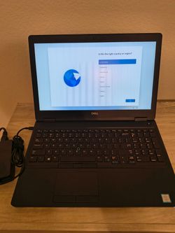 Dell Latitude 15.6" Laptop – Intel i5, 8GB RAM, 256GB SSD, Windows 11 Pro
