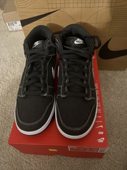 Nike Dunk Mid DV0830-001 Size 10 New, Authentic Off Noir/White No LID