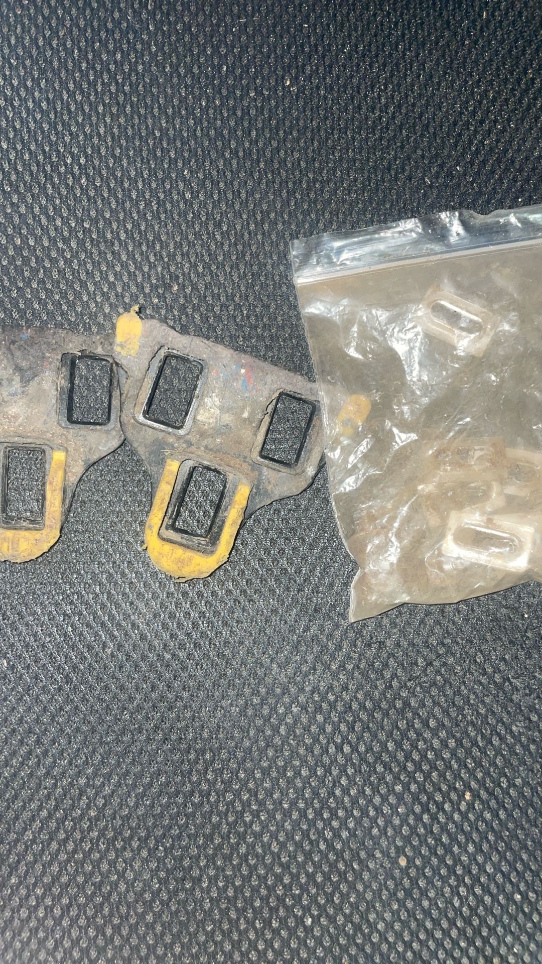shimano bottoms for clipless and bolts