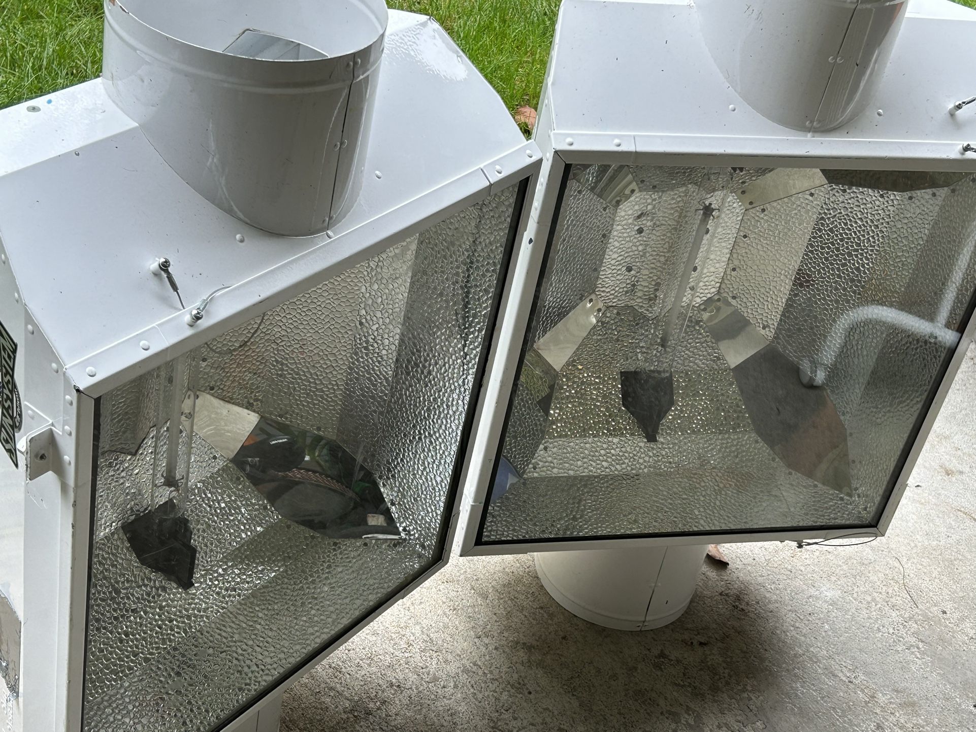 Grow Lights Sun Systems Sun System AC/DE 8" Air-Cooled Reflector - Accommodates Double-Ended Lamps