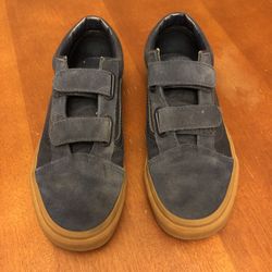 Blue Suede Vans Shoe Size 3