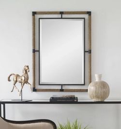 Uttermost Iron And Rope Mirror