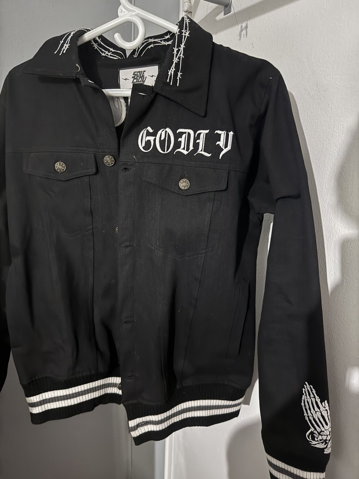 black denim jacket (soleboy) 