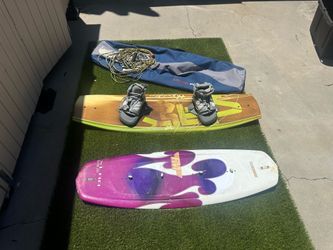 Wakeboards &rope