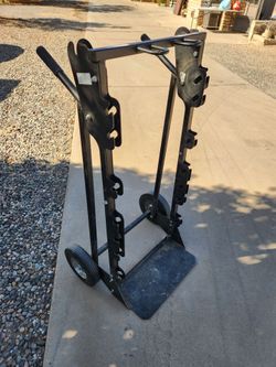 Spool and wire transport dolly