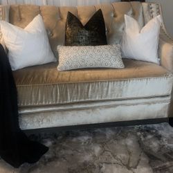 2 Pieces Sofa Set 