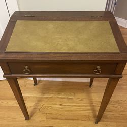 Secretary Desk, Wood, Flip Top, 