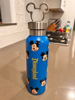 NEW! Disneyland resort Mickey Mouse stainless steel water bottle