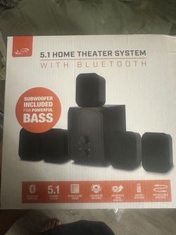 Speakers: home theater system