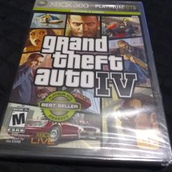 GTA IV XBOX 360 NEW SEALD 