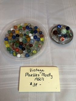 Vintage Marbles Helping Friend 1950’s Cash/Venmo White Bear Lake Home